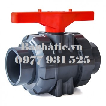 Van bi rắc co PVC Sanwin D21, D27, D34, D42, D48, D60, D75, D90, D110, D114